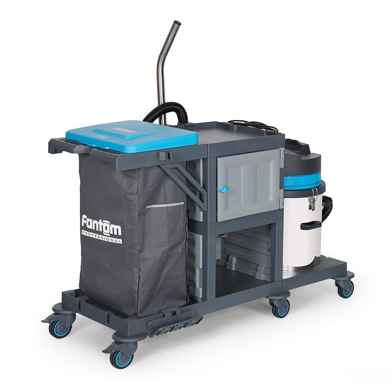 Fantom Procart Vac 901 Kombine Temizlik Arabası, 62x143x98 cm — Fantom — Görsel 2