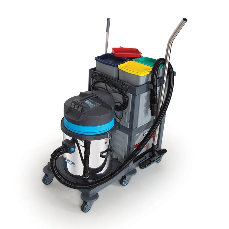 Fantom Procart Vac 902 Kombine Temizlik Arabası, 62x100x108 cm — Fantom — Görsel 3
