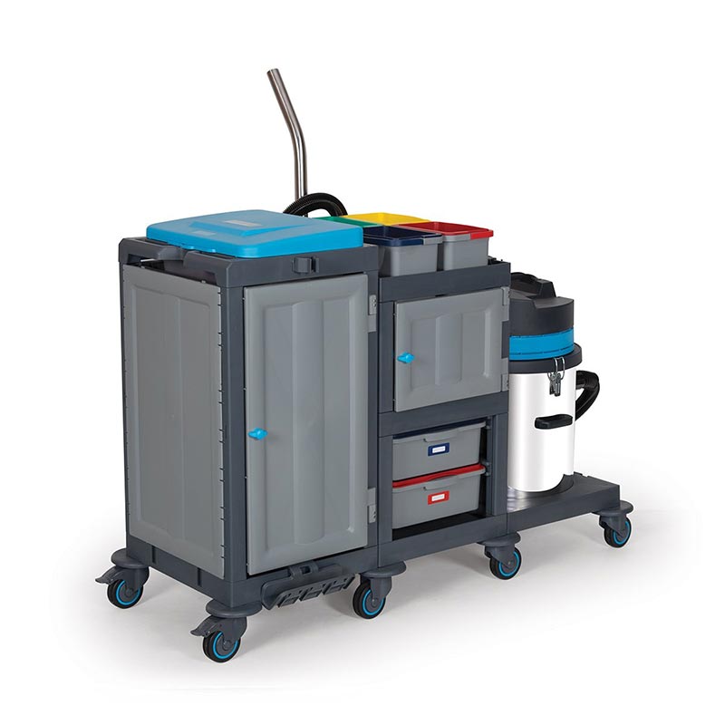 Fantom Procart Vac 903 Kombine Temizlik Arabası, 62x144x108 cm — Fantom — Görsel 2