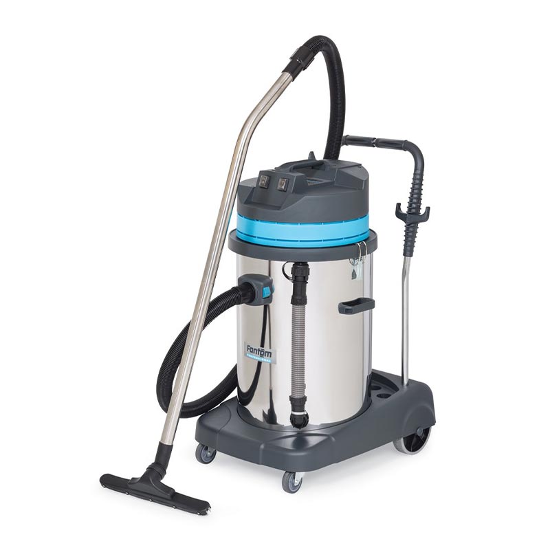 Fantom Promax 800M2 Islak ve Kuru Çelik Gövdeli Profesyonel Elektrikli Süpürge, 80 L — Fantom — Görsel 3