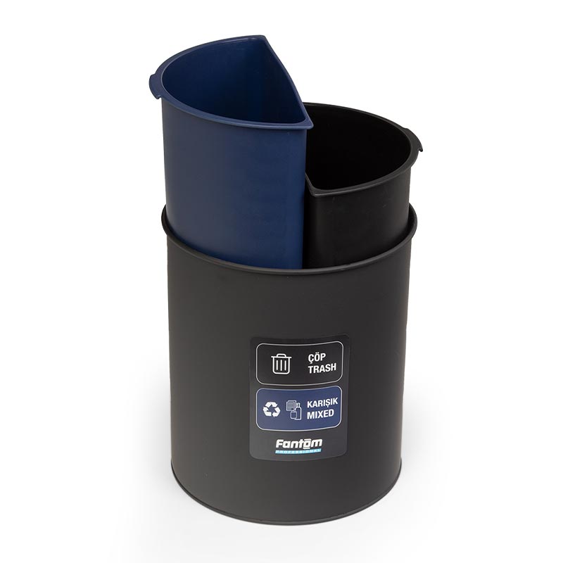Fantom Roomcycle 21 Karışık Çöp Atık Kovası, 2x6 L — Fantom — Görsel 2
