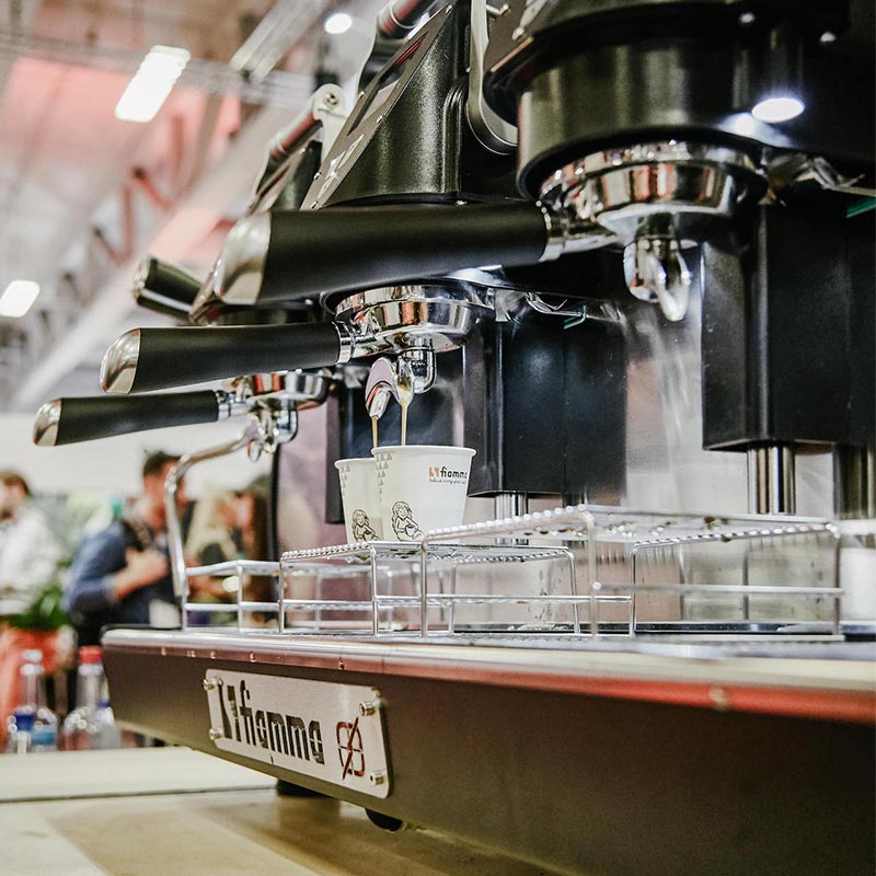 Fiamma Astrolab Multiboiler Tall Cup Espresso Kahve Makinesi, 2 Gruplu, Inox — Fiamma — Görsel 9