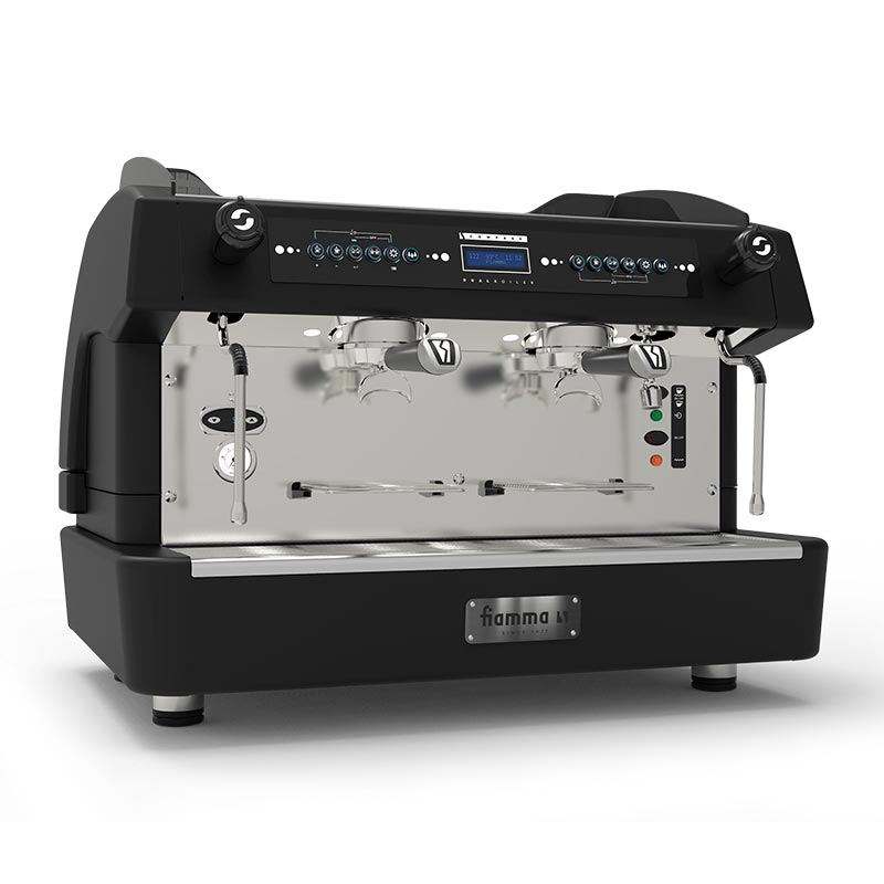 Fiamma Compass 2 Double Boiler Espresso Kahve Makinesi, 250 m2 Kafe için 15 Parça Set, Bar Blender Hediyeli — Fiamma — Görsel 2