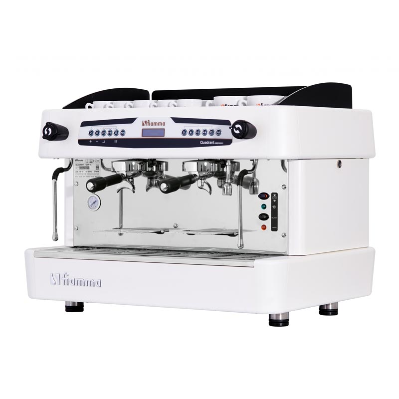 Fiamma Quadrant 2 DSP TC Espresso Kahve Makinesi, 2 Gruplu, Beyaz — Fiamma — Görsel 2