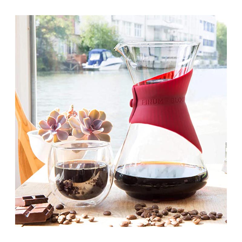 Finum Bloom and Flow Pour Over Chemex Kahve Demleyici, 5 Cups, 700 ml — Finum — Görsel 2