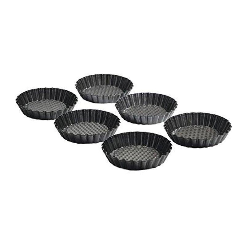 FMprofessional 8722 Zenker Turta Kabı, 10 cm, 6 Adet — FMprofessional