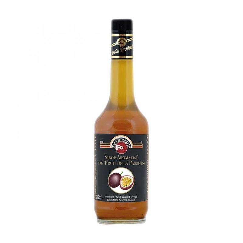 Fo Passion Fruit Çarkıfelek Aromalı Kokteyl Şurubu, 700 ml — Fo