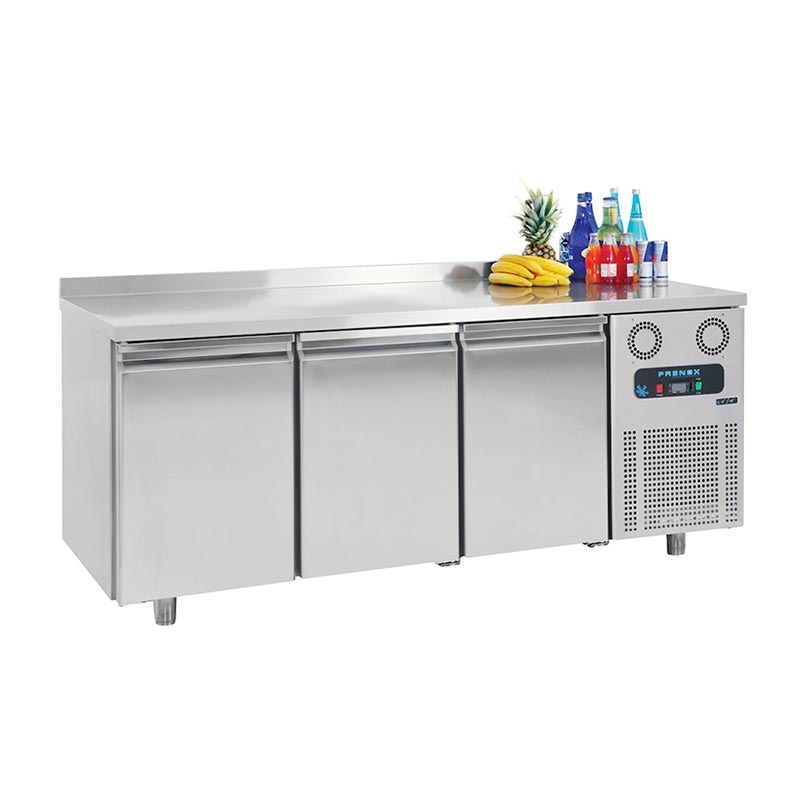 Frenox BGN3 Ekonomik Yatay Tip Tezgah Altı 3 Kapılı Gastronom Buzdolabı — Frenox