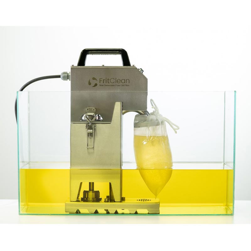 FritClean FC50B Fritöz Kızartma Yağı Filtresi, Akülü, Dakikada 50 L — FritClean — Görsel 2