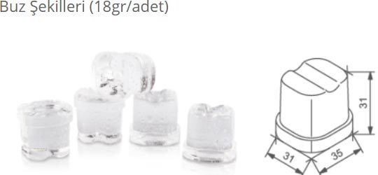 Frozy FR25 LSI Hazneli Buz Makinesi, 22 kg/gün Kapasiteli — Frozy — Görsel 2