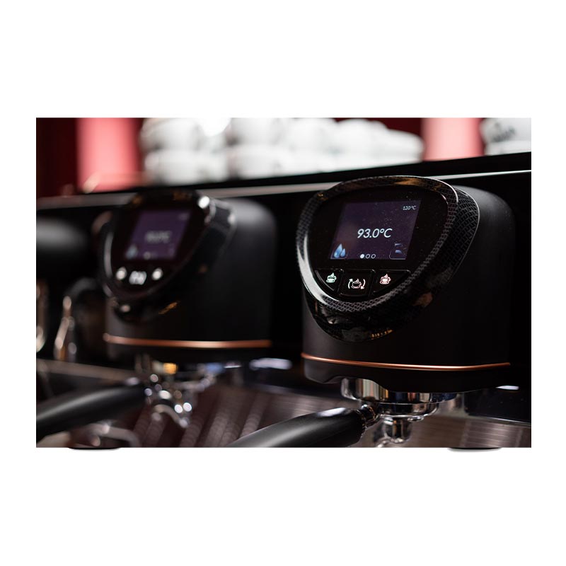 Gaggia La Reale Tall Cup Yarı Otomatik Espresso Kahve Makinesi, 2 Gruplu, Gri-Bakır — Gaggia Professional — Görsel 5