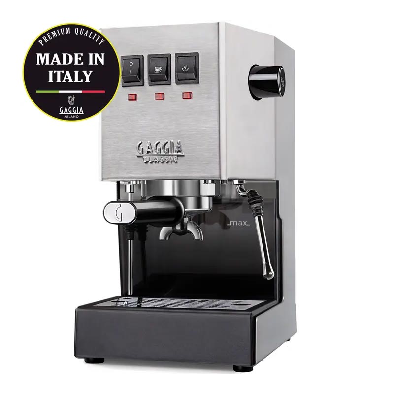 Gaggia RI9481/11 New Classic E24 Metal Espresso Makinesi, Inox — Gaggia