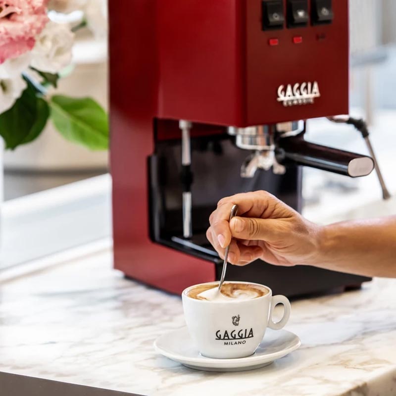 Gaggia RI9481/12 New Classic E24 Metal Espresso Makinesi, Kırmızı — Gaggia — Görsel 7