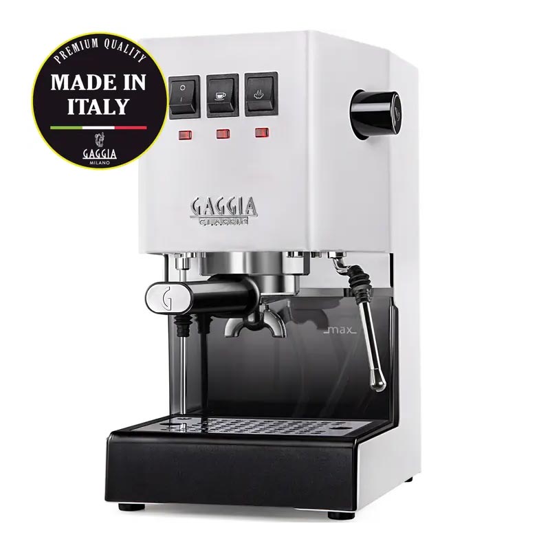 Gaggia RI9481/13 New Classic E24 Metal Espresso Makinesi, Beyaz — Gaggia