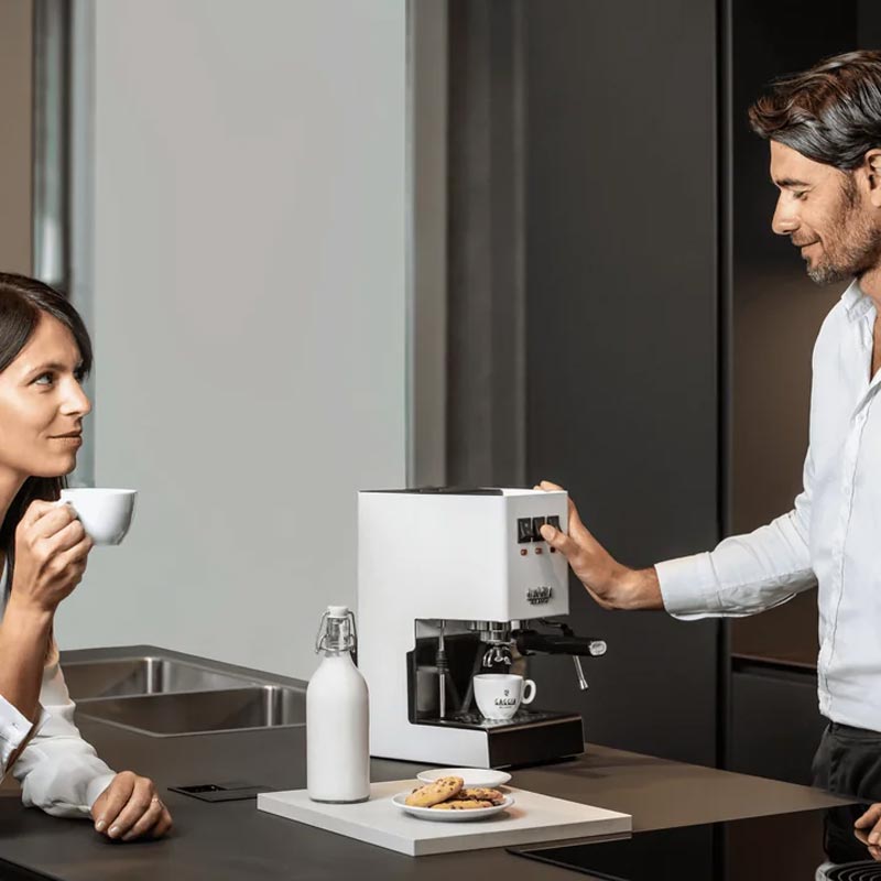 Gaggia RI9481/13 New Classic Evo 2023 Espresso Kahve Makinesi, Beyaz — Gaggia — Görsel 7