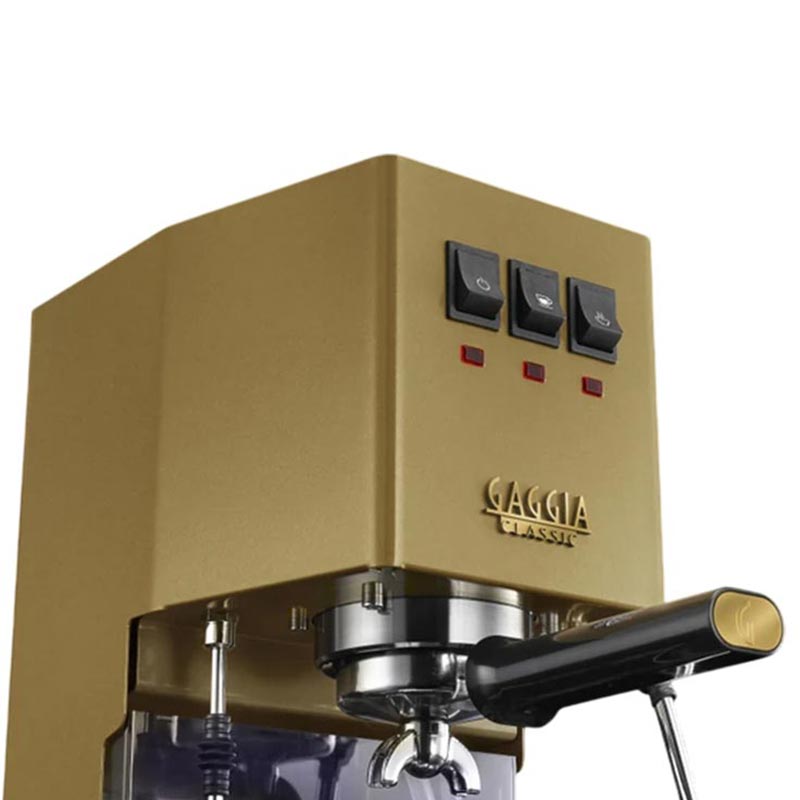 Gaggia RI9481/20 New Classic Evo 2023 Espresso Makinesi, Altın — Gaggia — Görsel 5