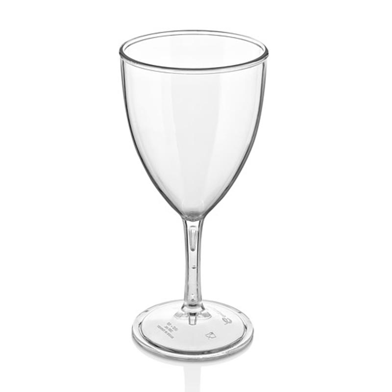 GastroCups GC-42 Polikarbon Şarap Kadehi, 255 ml, Şeffaf — GastroCups — Görsel 2
