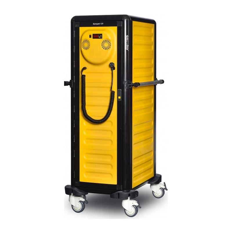 Gastrolley 125 Isıtmalı Banket Arabası, 57x79x149 cm — Gastrolley