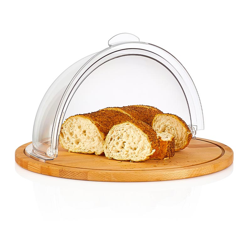 Gastroplast GFM-13 Yuvarlak Menteşeli Fanus, 39.5 cm — GastroPlast — Görsel 2