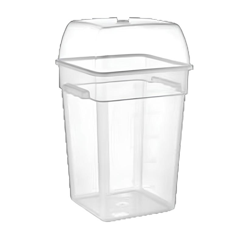 GastroPlast GFPP-18 Şeffaf Polipropilen Fanus, 280x280 mm — GastroPlast