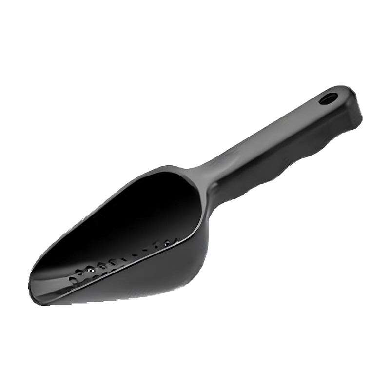 GastroPlast GISHB-01 Polikarbon Delikli Kürek, 180 ml, Siyah — GastroPlast