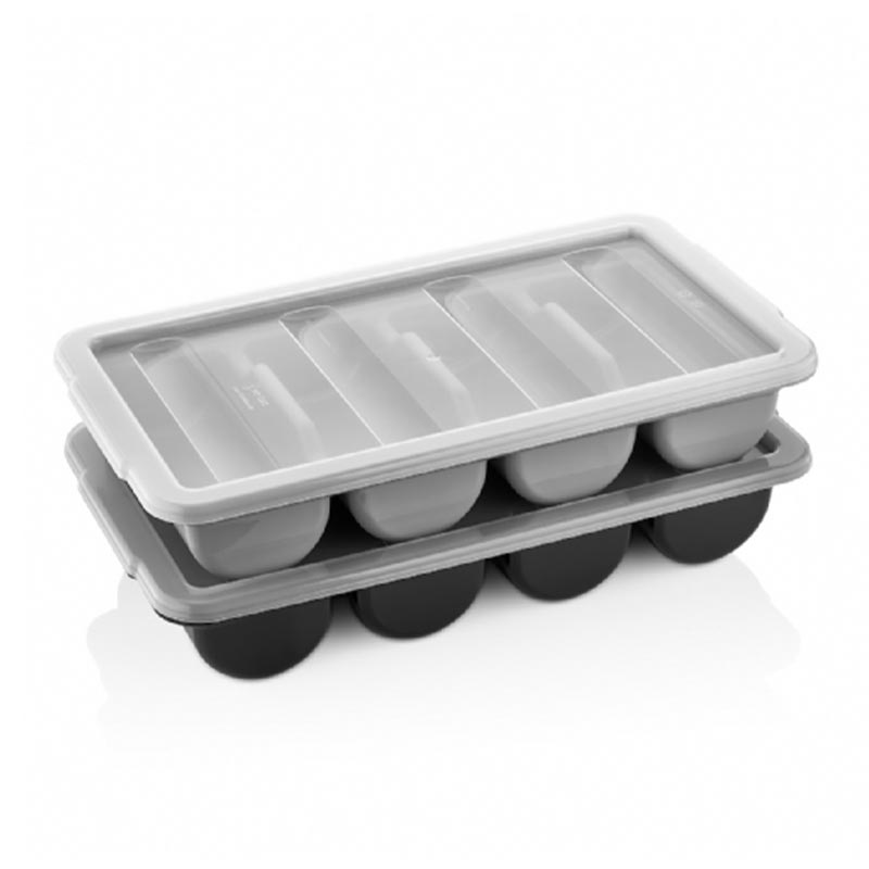 GastroPlast GK-04 4 Bölmeli Kaşıklık, Gri — GastroPlast — Görsel 2