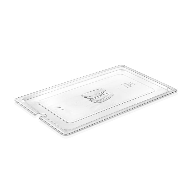 GastroPlast GN 1/1 Sous Vide Uyumlu Gastronorm Küvet Kapağı, Şeffaf — GastroPlast — Görsel 2