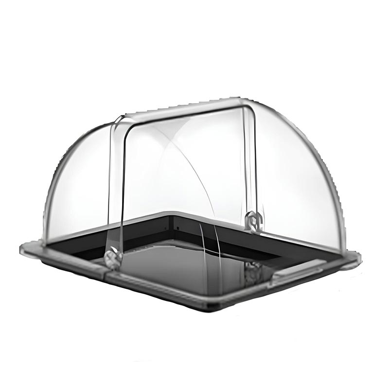 GastroPlast GN 1/2 Polikarbon Menteşeli Fanus, 325x265 mm — GastroPlast — Görsel 2