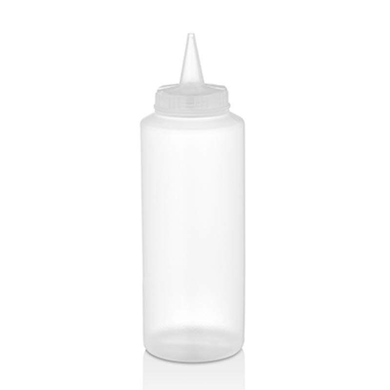 GastroPlast GPS-500 Fişek Sosluk, 500 ml, Şeffaf — GastroPlast