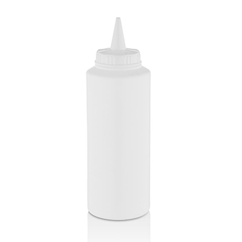 GastroPlast GPS-500 Fişek Sosluk, 500 ml, Beyaz — GastroPlast
