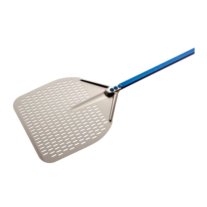 Gi-Metal Alüminyum Delikli Pizza Küreği, 36 cm — Gi-Metal