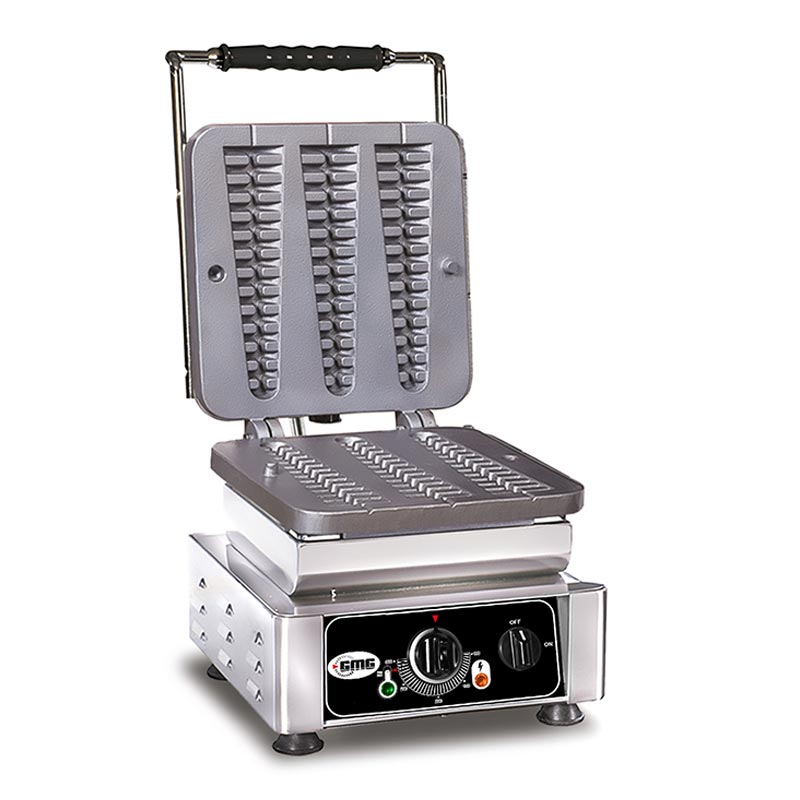 GMG WE 03 Waffelino Çam Model Waffle Makinesi, Değişebilir Plaka — GMG