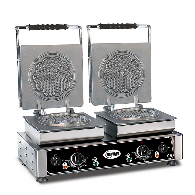 GMG WE 21 Amore S Yonca Model Waffle Makinesi, Değişebilir Plaka — GMG