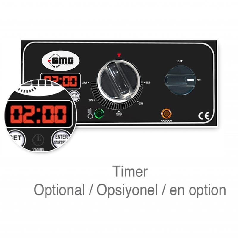 GMG WE 22 Bruxelles Kare Model Waffle Makinesi, Değişebilir Plaka — GMG — Görsel 2