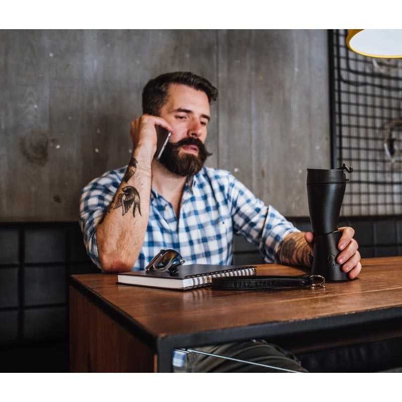 Goat Mug, 16 oz, 470 ml, Siyah — Goat — Görsel 5