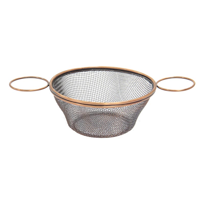 Gurmeaid Dip Soslu Sunum Sepeti, 17x8 cm, Antik Bakır — Gurmeaid