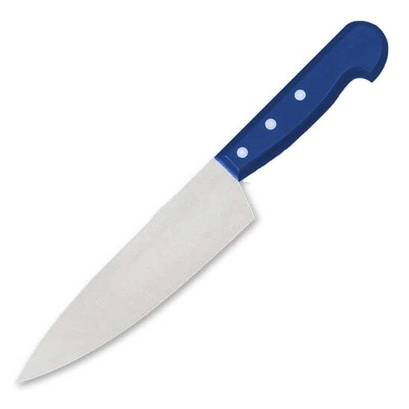 Gurmeaid Şef Bıçağı, Plastik Saplı, 23 cm, Mavi — Gurmeaid