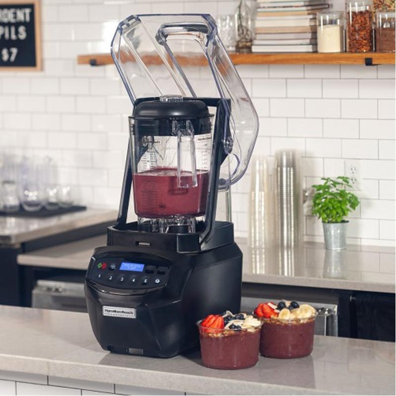 Hamilton Beach HBH855 Serisi Ses İzalasyonlu Yüksek Performanslı Blender, 1.4 L, 730 W, Siyah — Hamilton Beach — Görsel 2
