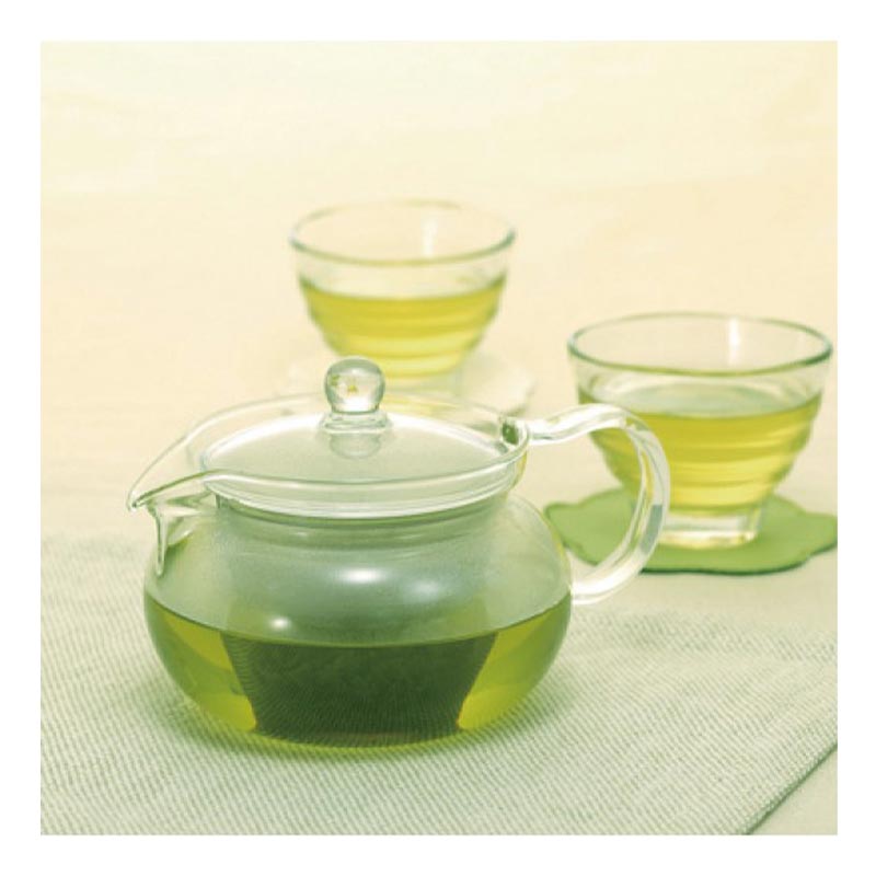 Hario CHJMN-HU-2 Cha Cha Kyusu Maru Demlik ve 2'li Bardak Seti, 450 ml — Hario — Görsel 2