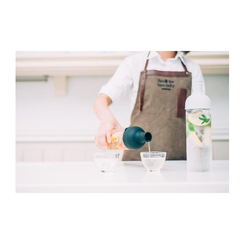 Hario FIHU-2012-PGR-EX Demleme Şişesi ve Bardak Seti, 750 ml, Gri — Hario — Görsel 4