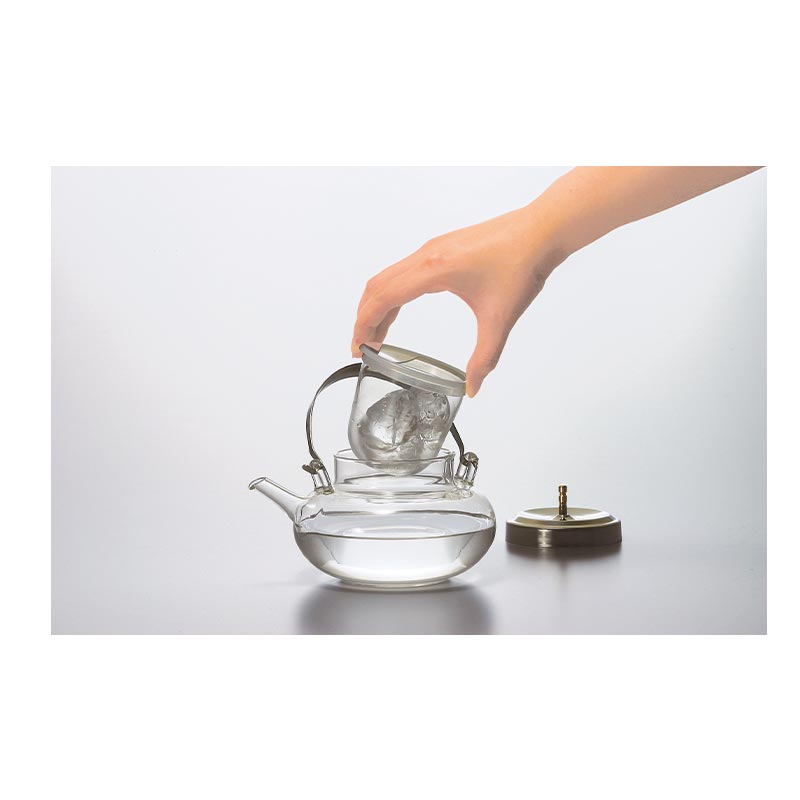 Hario IDX-2MSV Sake Maru Chirori Soğutucu Demlik, 360 ml — Hario — Görsel 2