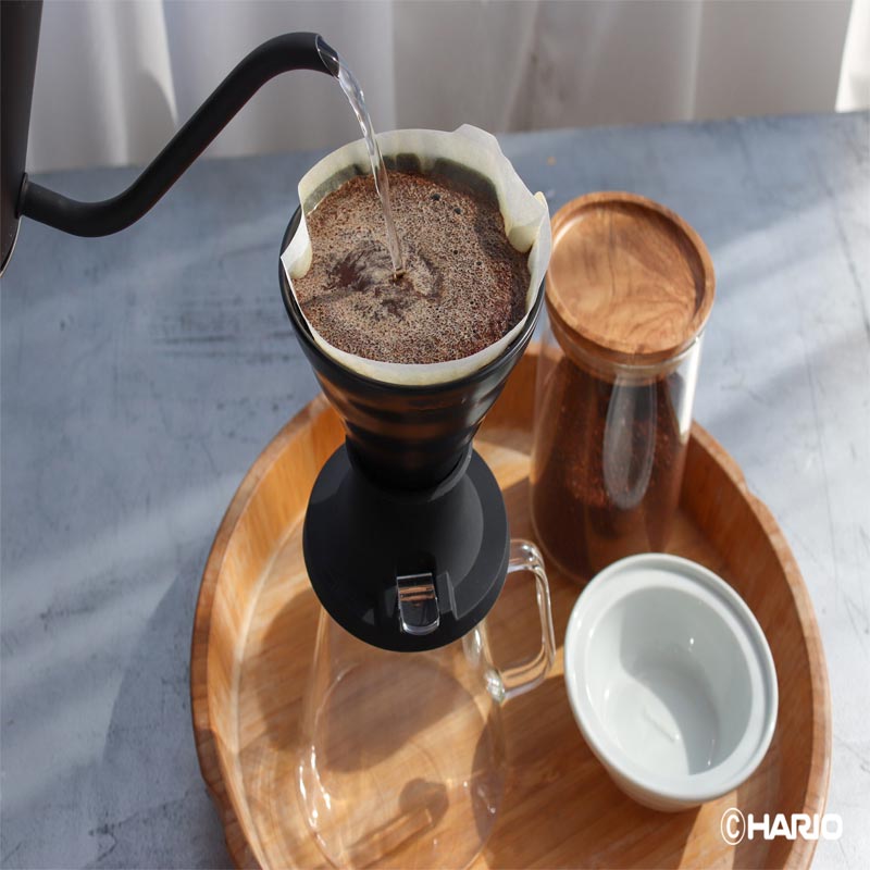 Hario SSDC-02-SMB V60 Immersion Seramik Dripper Switch, Siyah — Hario — Görsel 2