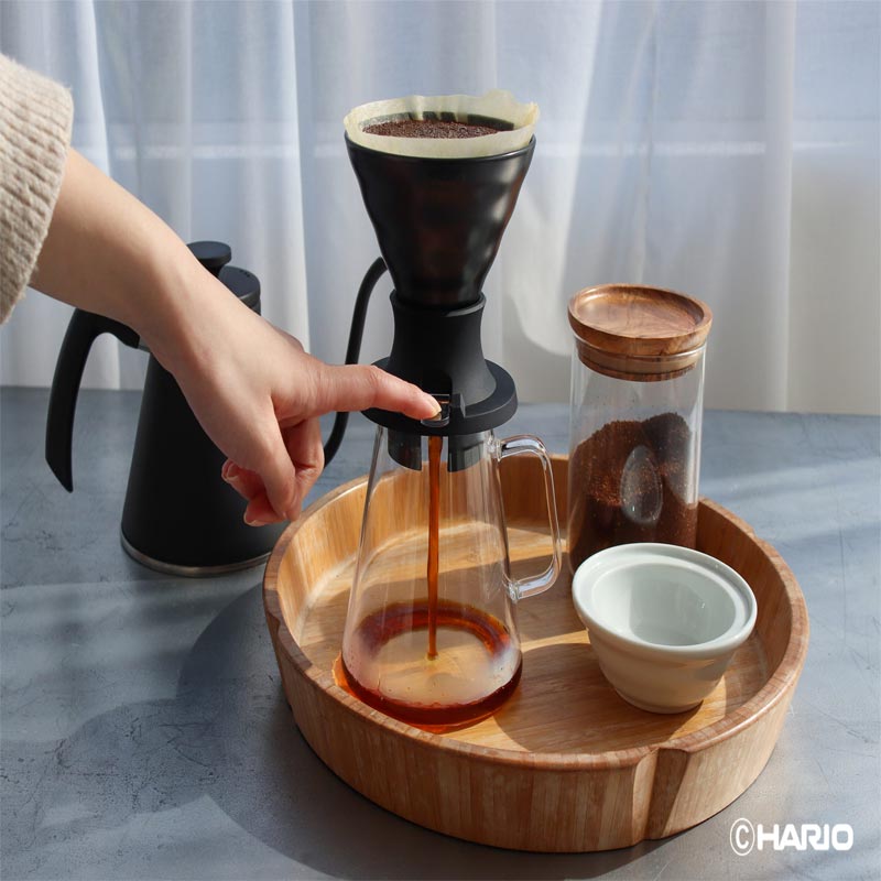Hario SSDC-02-SMB V60 Immersion Seramik Dripper Switch, Siyah — Hario — Görsel 4
