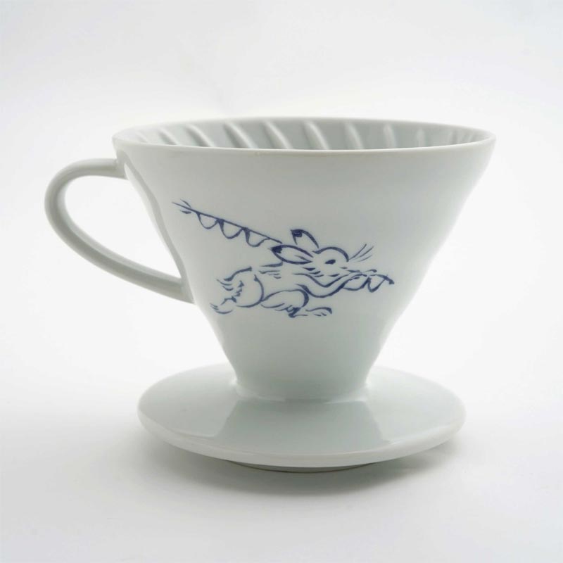 Hario T-VDC-02-W-CG Tachikichi V60 02 Dripper, Cho-ju-giga — Hario — Görsel 2