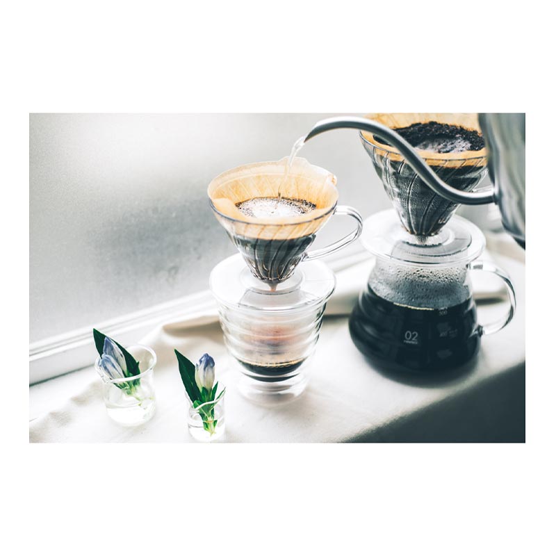 Hario VD-01T V60 01 Plastik Dripper, Şeffaf — Hario — Görsel 2