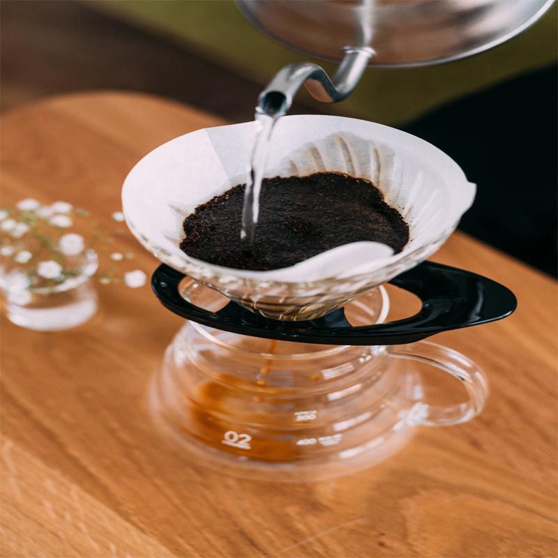 Hario VDGR-02-B V60 02 Cam Dripper, Siyah — Hario — Görsel 4
