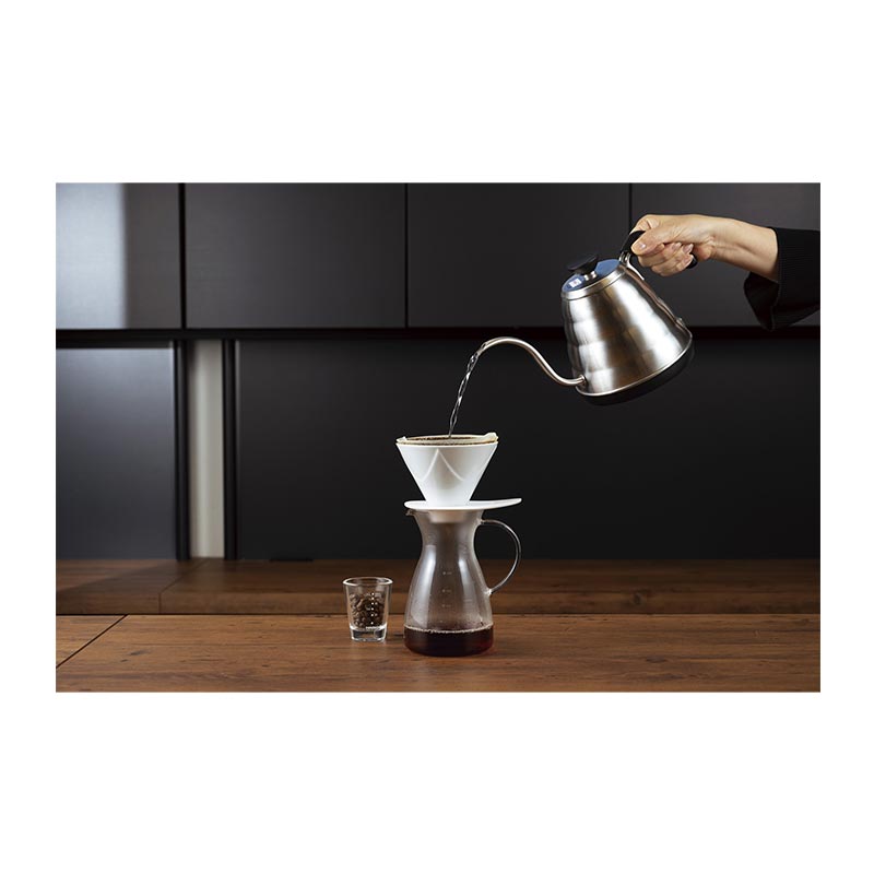Hario VDMU-02-CW V60 Mugen Seramik Dripper, Beyaz — Hario — Görsel 3