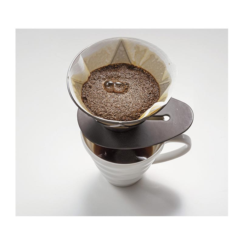 Hario VDMU-02-TB V60 Mugen Plastik Dripper, Siyah — Hario — Görsel 3