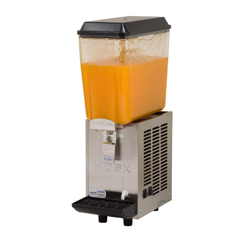 Hosk Limonata Şerbet Makinesi, Tekli, 20 L, Inox — Hosk