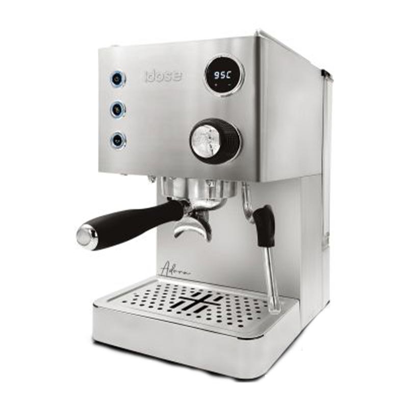 idose Adora PID Dual Boiler Yarı Otomatik Ticari Espresso Makinesi, 1 Gruplu, Inox